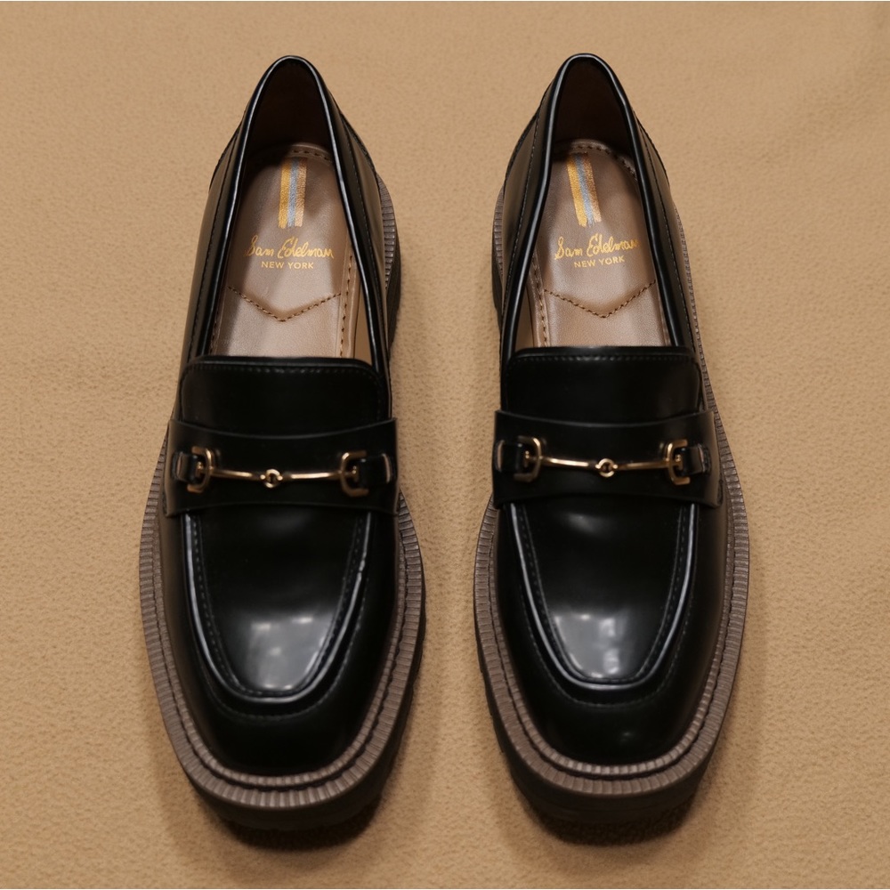 Sam Edelman Laurs Platform Lug-Sole Loafers
